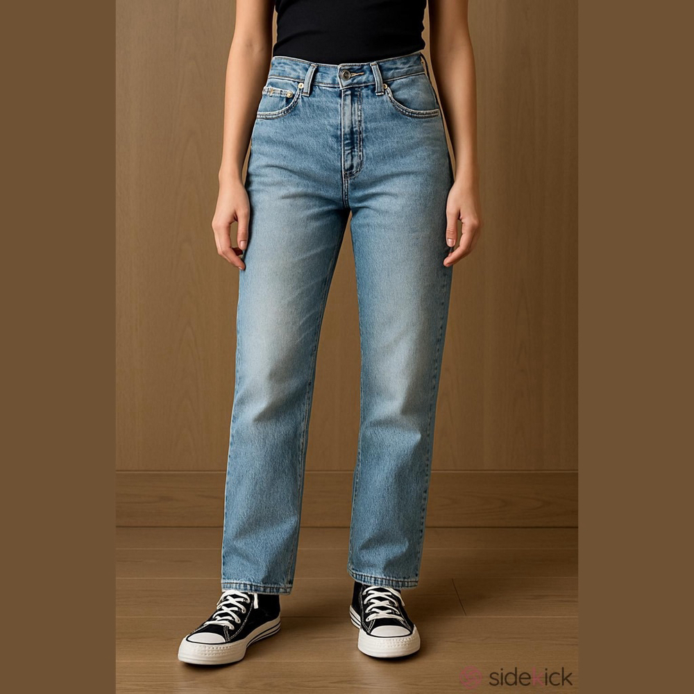 Levi's Premium Blue Straight Leg Jeans Women's Size 23
